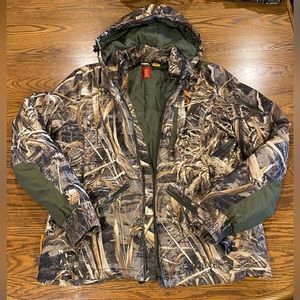 SHE Brand Women’s Insulated Hooded Camo Coat